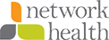 A closeup of the Network Health logo